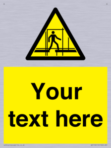 Custom Scaffold Incomplete Sign